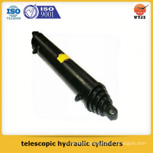 Quality assured piston type seal telescopic hydraulic cylinders for construction machine